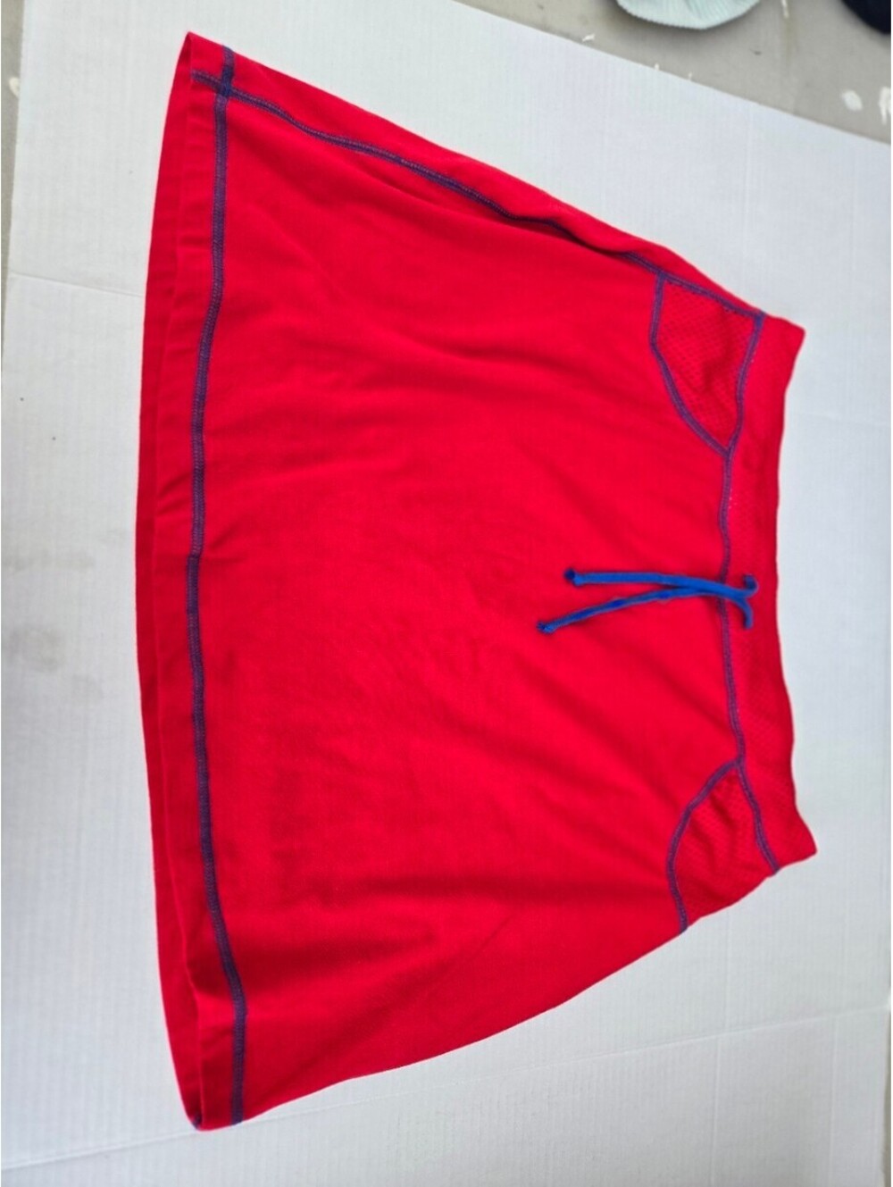Vintage 725 Originals Red Athletic Shorts 1X • Y2K Sporty Skirt and Shorts Skort